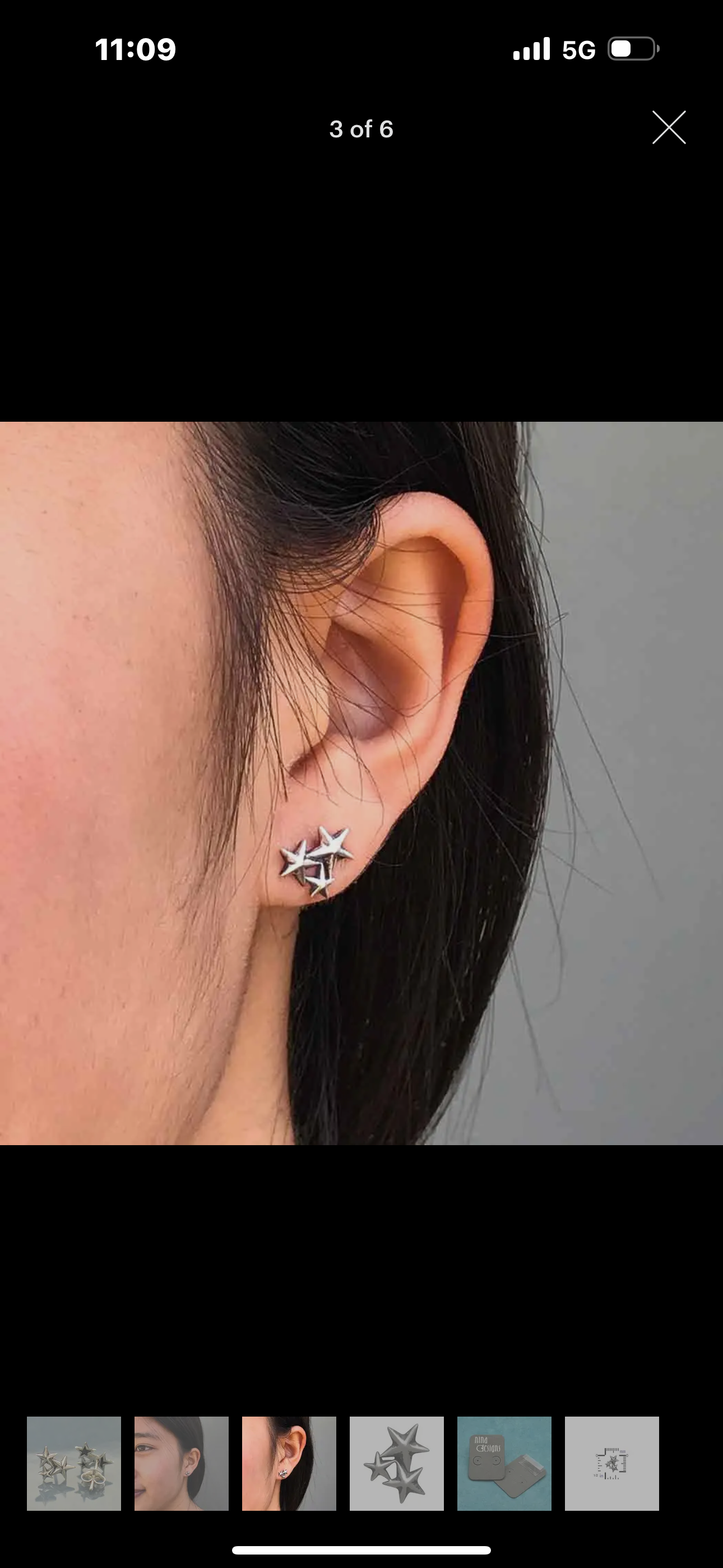 Star Cluster Earring