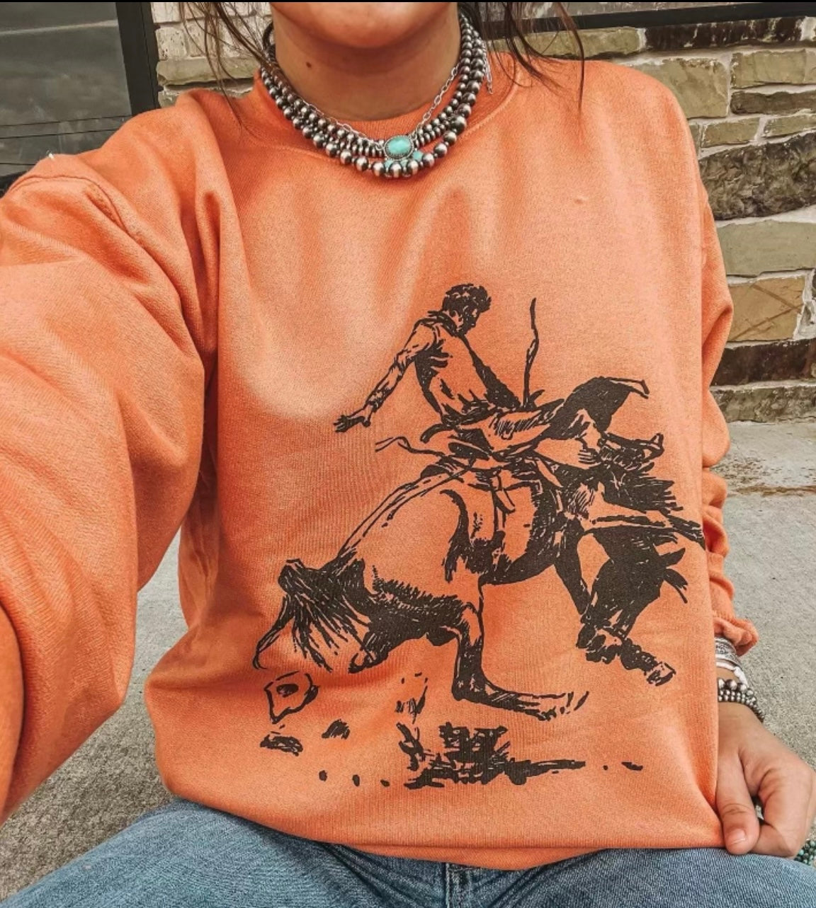 Cowboy up sweatshirt