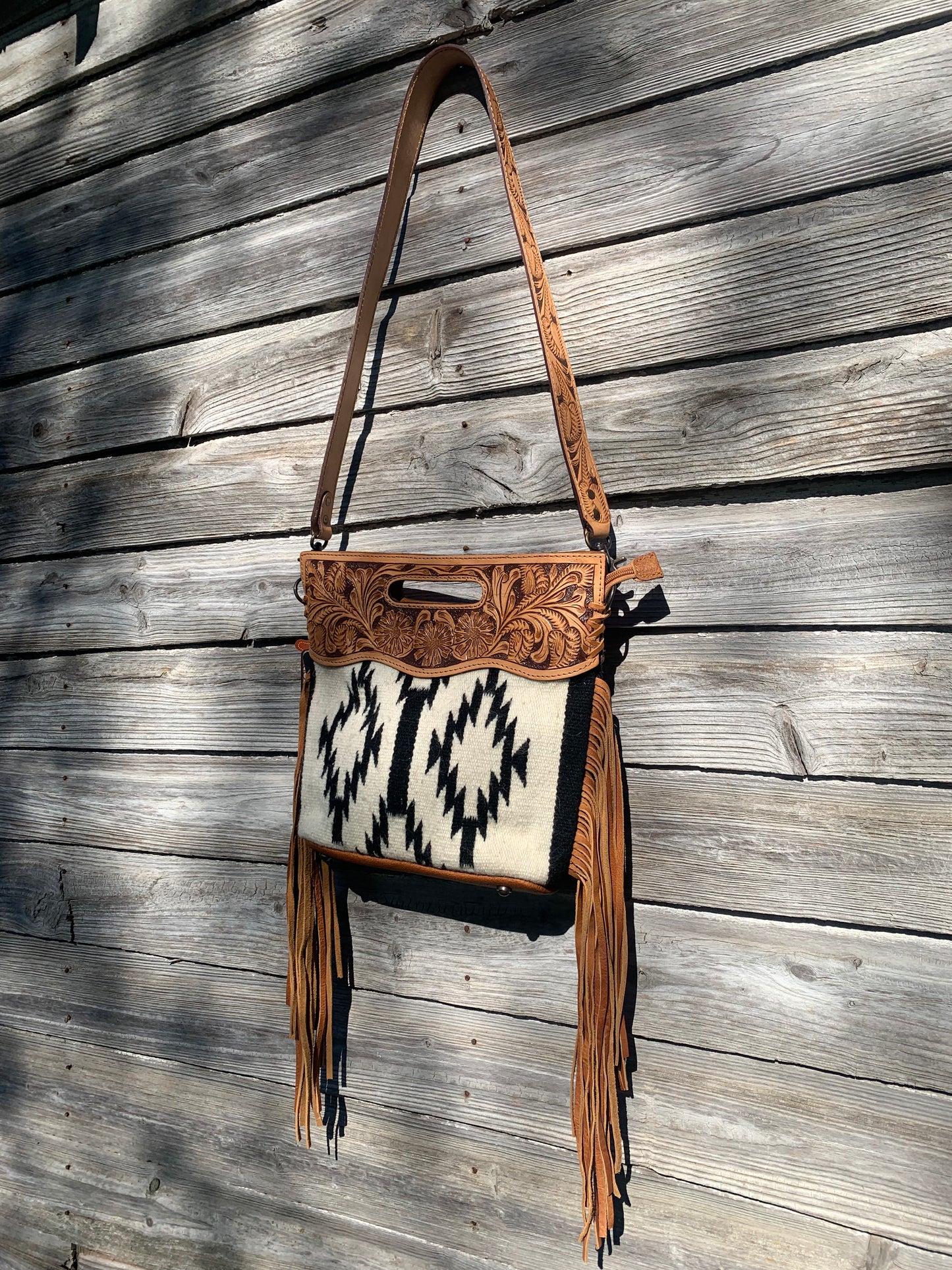 Navajo B&W bag