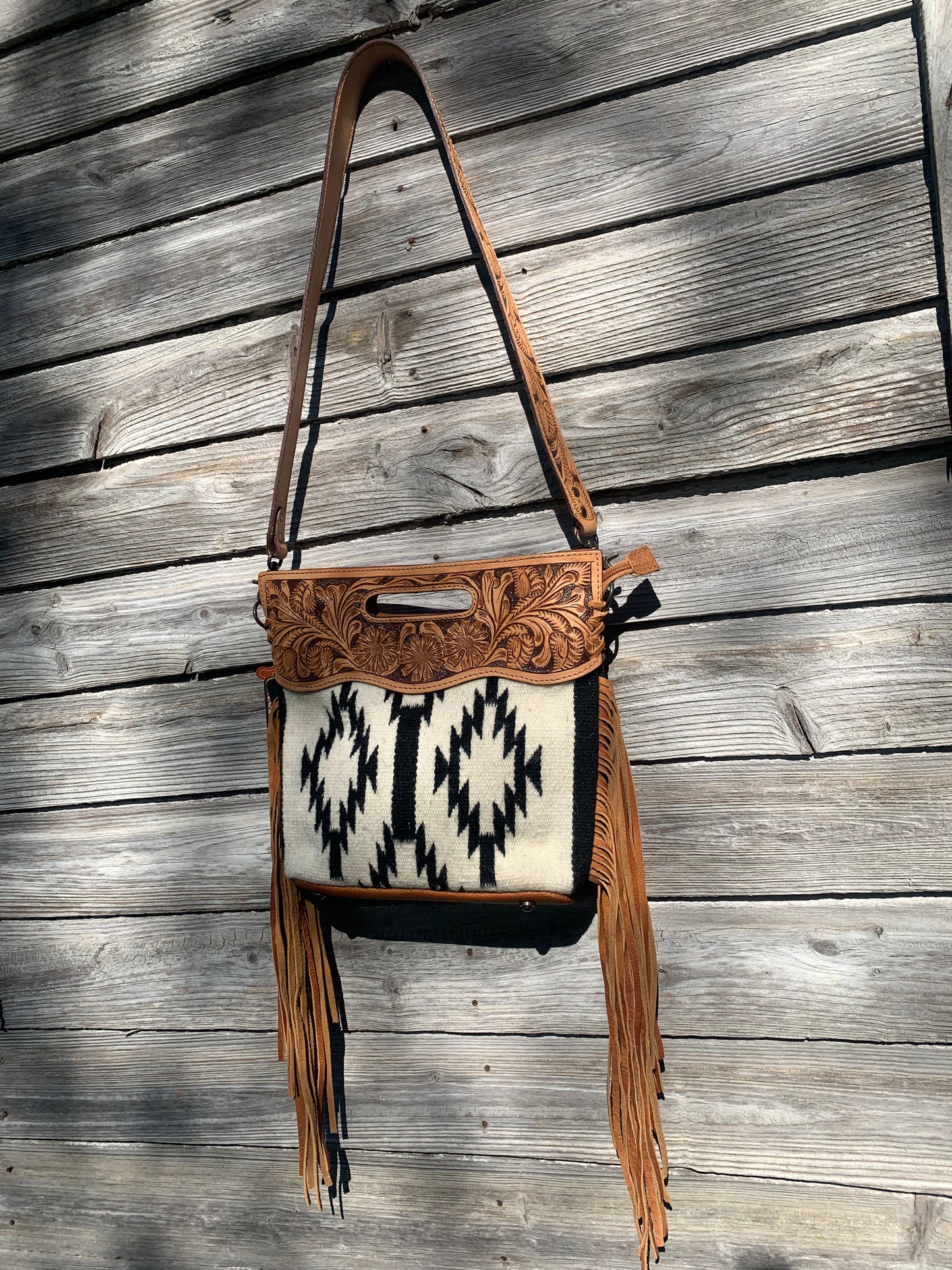 Navajo B&W bag