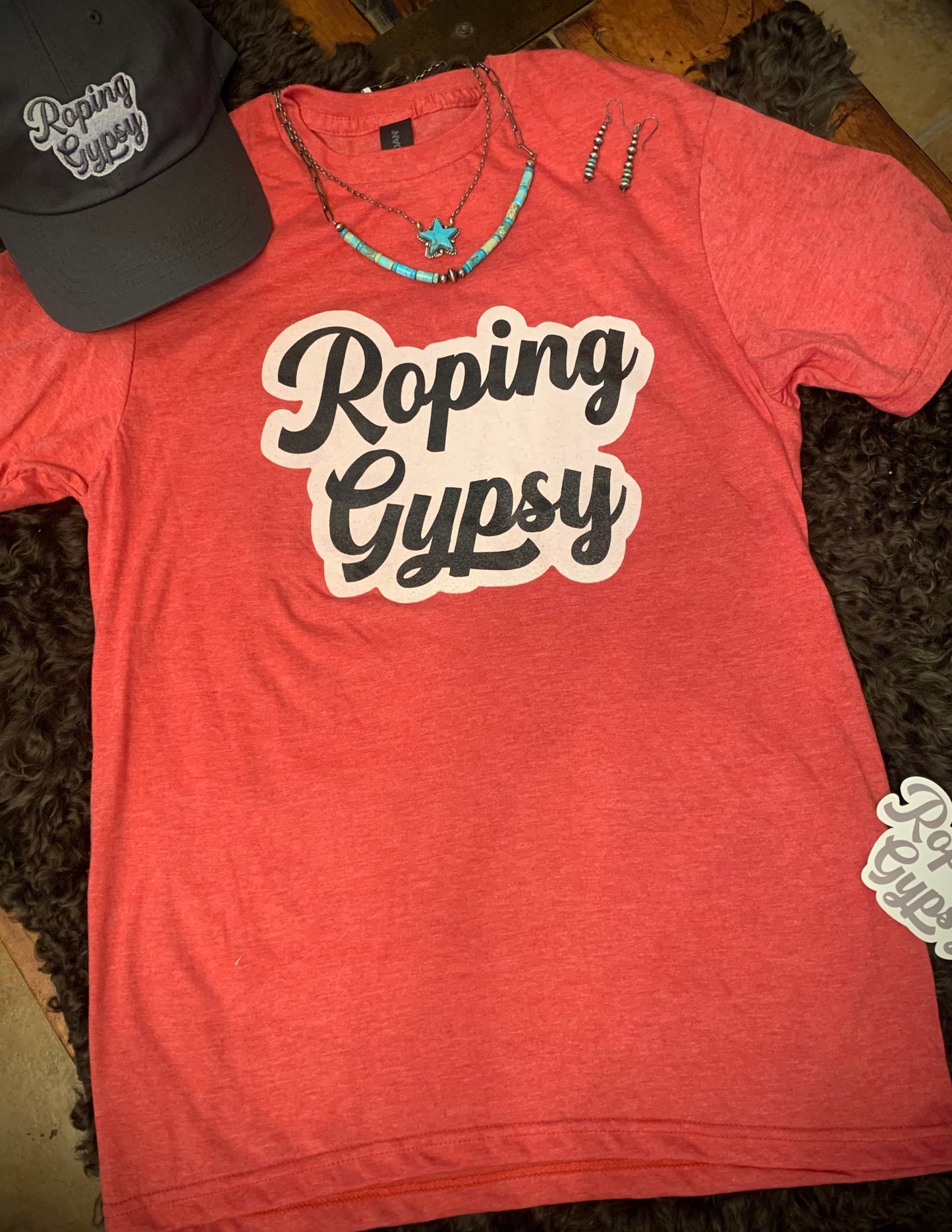 Roping Gypsy Logo Tee